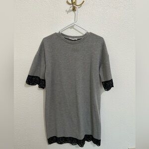 Zara grey/black dress (size small)